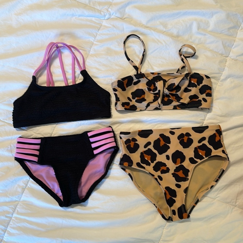 Bundle of art class two piece swimsuits